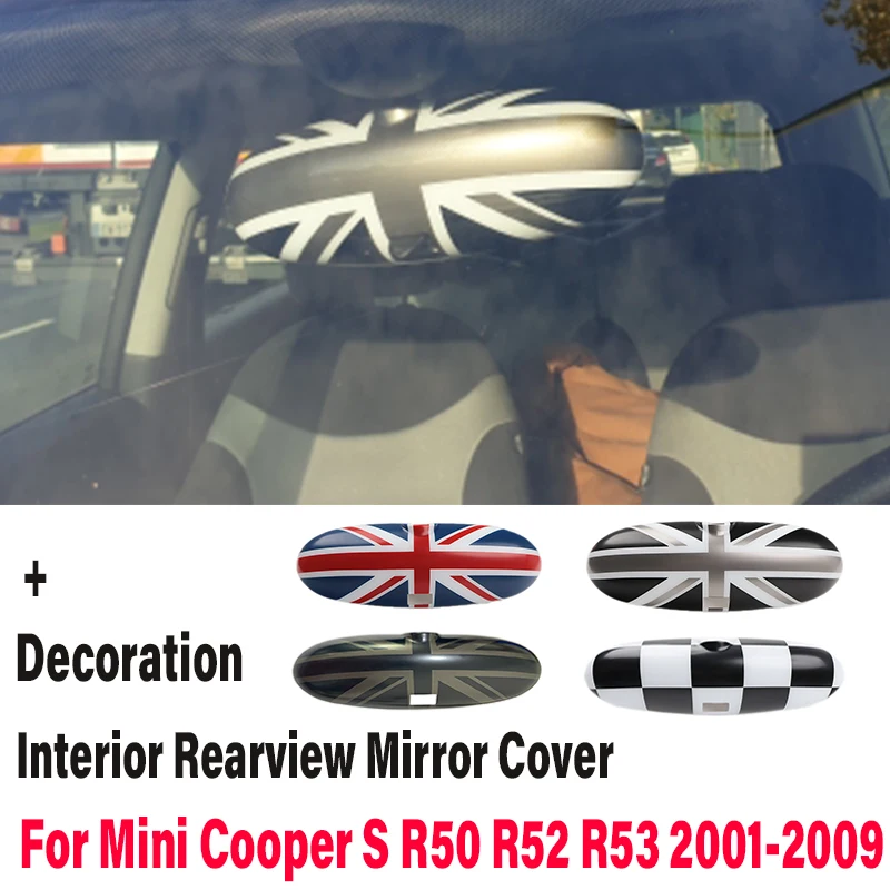 Наклейка на зеркало заднего вида для интерьера автомобиля Union Jack для Mini One Cooper S R50 R52 R53 автостайлинг автомобильные аксессуары
Наклейка на зеркало заднего вида для интерьера автомобиля Union Jack для Mini One Cooper S R50 R52 R53 автостайлинг автомобильные аксессуары