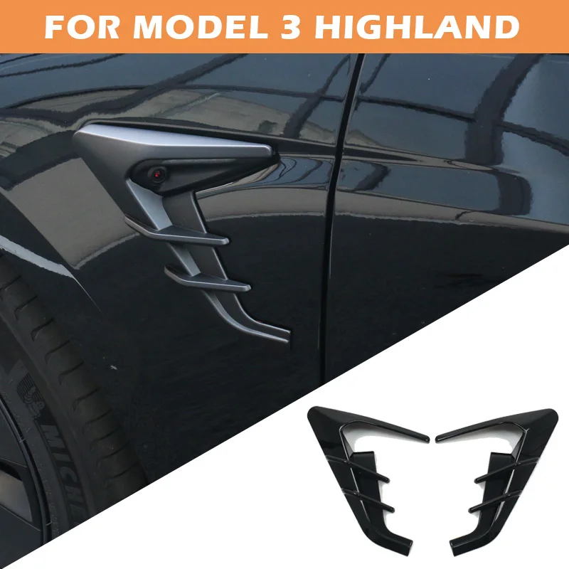 For Tesla Model 3 Highland 2023 Camera Flanks Car Side Wing Panel Cover Spoiler Dust Cover Decoration Modification Accessories
For Tesla Model 3 Highland 2023 Camera Flanks Car Side Wing Panel Cover Spoiler Dust Cover Decoration Modification Accessories
