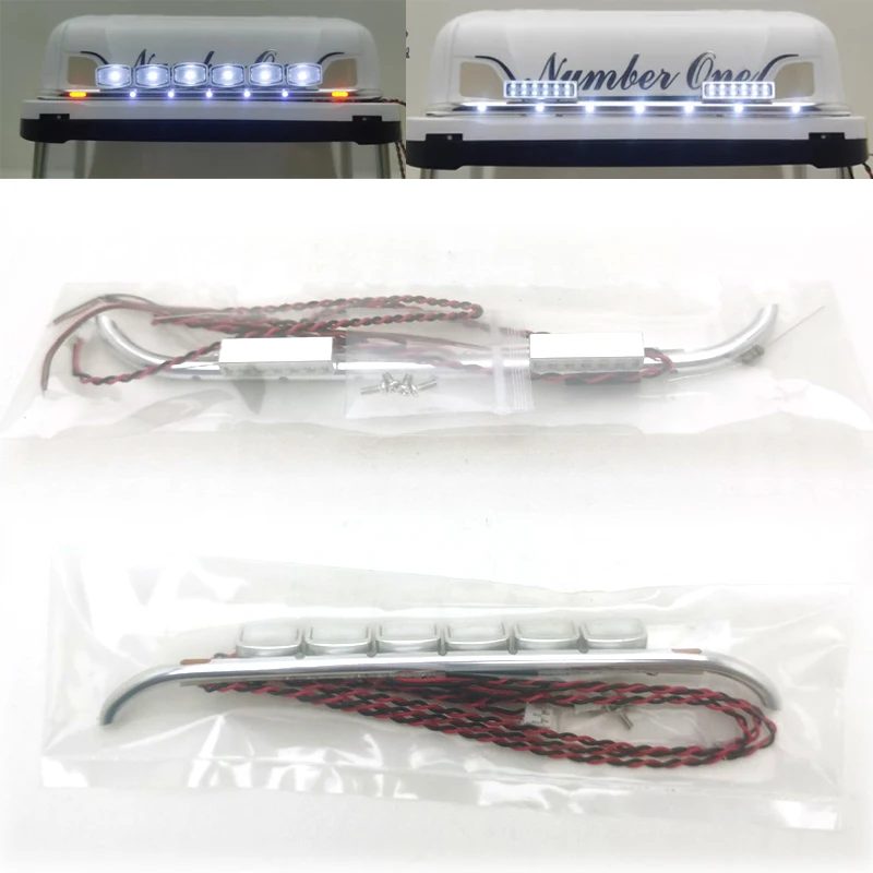 CGRC Aluminum Alloy CNC Sun Visor Light LED Spotlight for 1/14 Tamiya RC Truck Trailer Scania 56368 770S 56371 DIY Car Lamp Part
CGRC Aluminum Alloy CNC Sun Visor Light LED Spotlight for 1/14 Tamiya RC Truck Trailer Scania 56368 770S 56371 DIY Car Lamp Part