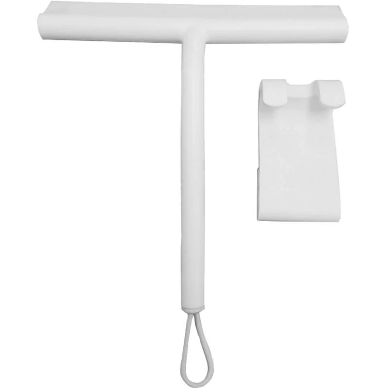 Silicone Shower Squeegee With Hook & Lanyard For Bathroom, Door, Car And Furniture
Silicone Shower Squeegee With Hook & Lanyard For Bathroom, Door, Car And Furniture