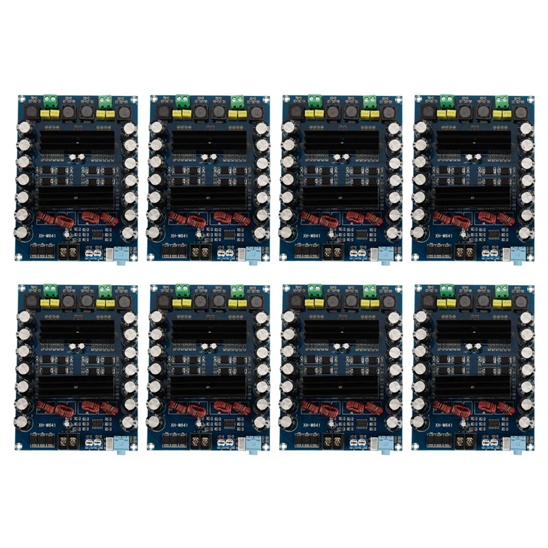 8X XH-M641 TPA3116D2 DC12V 24V 150W X 2 Audio Digital High Power 2 Channels Car Amplifier With Boost Board G2-010
8X XH-M641 TPA3116D2 DC12V 24V 150W X 2 Audio Digital High Power 2 Channels Car Amplifier With Boost Board G2-010
