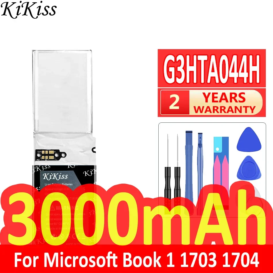 

3000MaH KiKiss Powerful Battery G3HTA044H G3HTA020H For Microsoft Surface Book 1 1703 1704 1705 1785,CR7 DAK822470K G3HTA044H