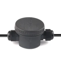 IP66 2 Way Electrical Outdoor Waterproof Cable Wire Connector 24A/450V Round Junction Box With Terminal Light Accessories
IP66 2 Way Electrical Outdoor Waterproof Cable Wire Connector 24A/450V Round Junction Box With Terminal Light Accessories