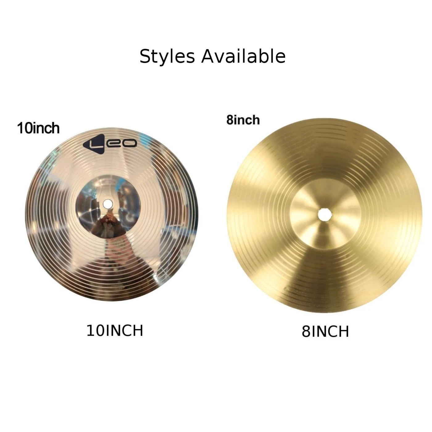 Golden Brass Drum Cymbals 8-Inch 10-Inch Splash Crash Hi-Hat Cymbals With Beautiful Luster Melodious Sound Elegant Brass Cymbals
Golden Brass Drum Cymbals 8-Inch 10-Inch Splash Crash Hi-Hat Cymbals With Beautiful Luster Melodious Sound Elegant Brass Cymbals