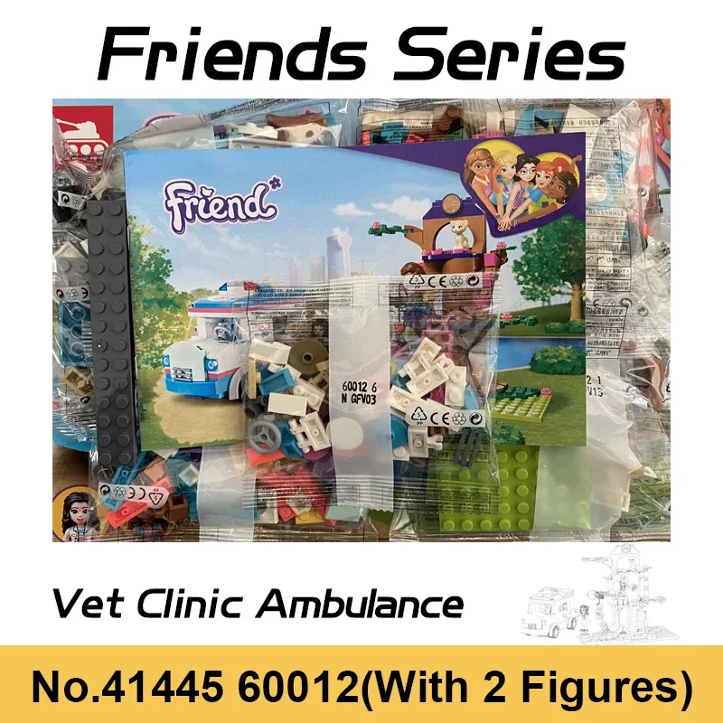 310PCS Building Blocks Vet Clinic Ambulance Bricks DIY Compatible Friendsing DIY Toys for Children Christmas Gift
310PCS Building Blocks Vet Clinic Ambulance Bricks DIY Compatible Friendsing DIY Toys for Children Christmas Gift