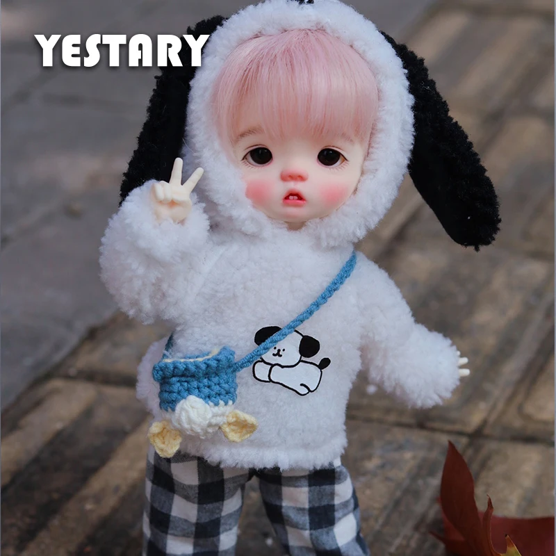 

YESTARY BJD Doll Clothes Doll Accessories For Small 1/6 Toys Handmade Puppy Clothes Set Finished For BJD Girl Boy Gifts