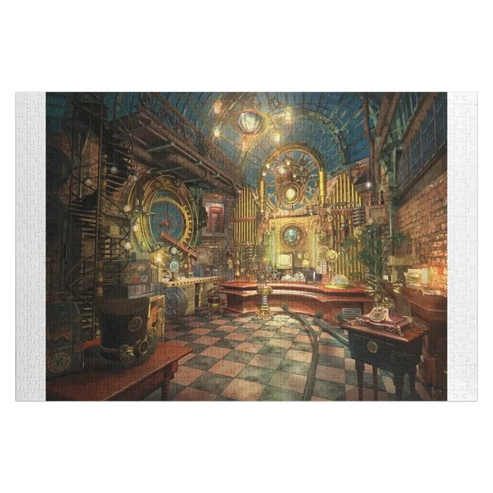 

Surreal Steampunk Music Room from Fonebook Jigsaw Puzzle Jigsaw Pieces Adults Personalized Gift Ideas Custom Gifts Puzzle