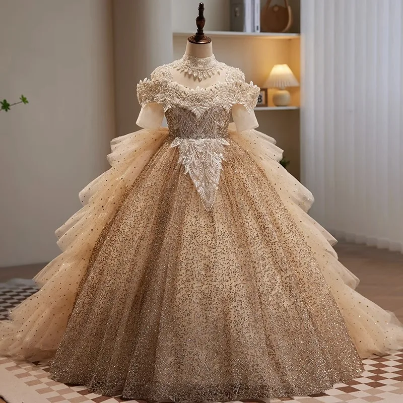 2023 Children's Luxury Party Dresses for Girls Teenage Girl Christmas Dress Up Costume Kids Sequins Tutu Trailing Ball Gowns
2023 Children's Luxury Party Dresses for Girls Teenage Girl Christmas Dress Up Costume Kids Sequins Tutu Trailing Ball Gowns