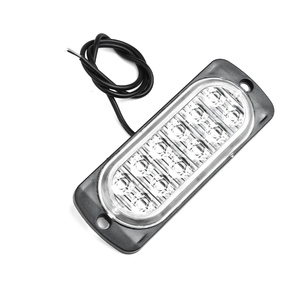 Black Housing Transparent Lens Safety Working Lamps Strobe Flash Light Bulbs Luminous DC 12V-24V Spare Parts White
Black Housing Transparent Lens Safety Working Lamps Strobe Flash Light Bulbs Luminous DC 12V-24V Spare Parts White