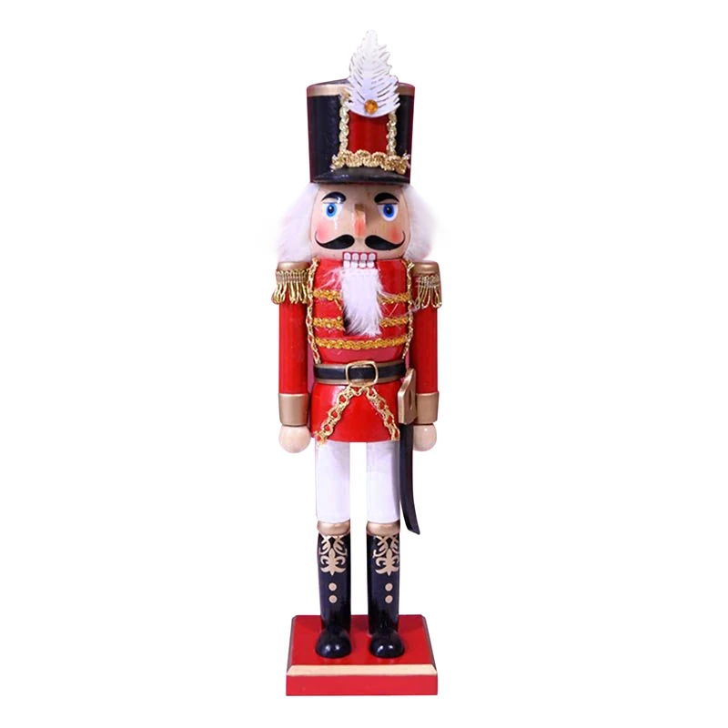 1 Pcs Christmas Nutcracker Ornament Wooden Feather Machetes King Nutcracker Desktop Xmas Christmas Statue Chef Decoration
1 Pcs Christmas Nutcracker Ornament Wooden Feather Machetes King Nutcracker Desktop Xmas Christmas Statue Chef Decoration