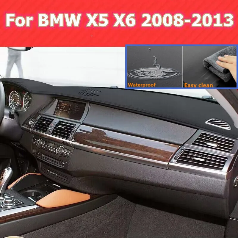PU Leather Dashboard Cover Dash Pretector Anti-Slip Mat Trim Dashmat Carpet For BMW X5 X6 2008-2013
PU Leather Dashboard Cover Dash Pretector Anti-Slip Mat Trim Dashmat Carpet For BMW X5 X6 2008-2013