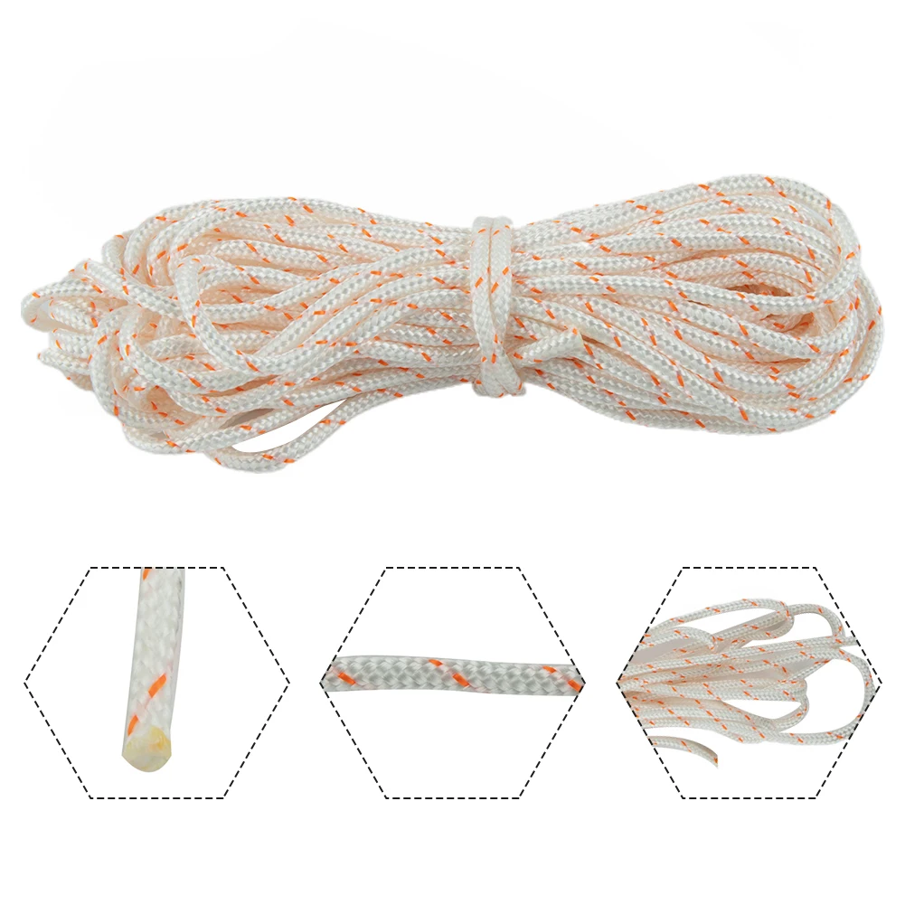 Lawn Mower Parts Starter Pull Rope Chainsaw Accessories Durable For Most Mower High Quality Recoil Starter Pull Rope
Lawn Mower Parts Starter Pull Rope Chainsaw Accessories Durable For Most Mower High Quality Recoil Starter Pull Rope