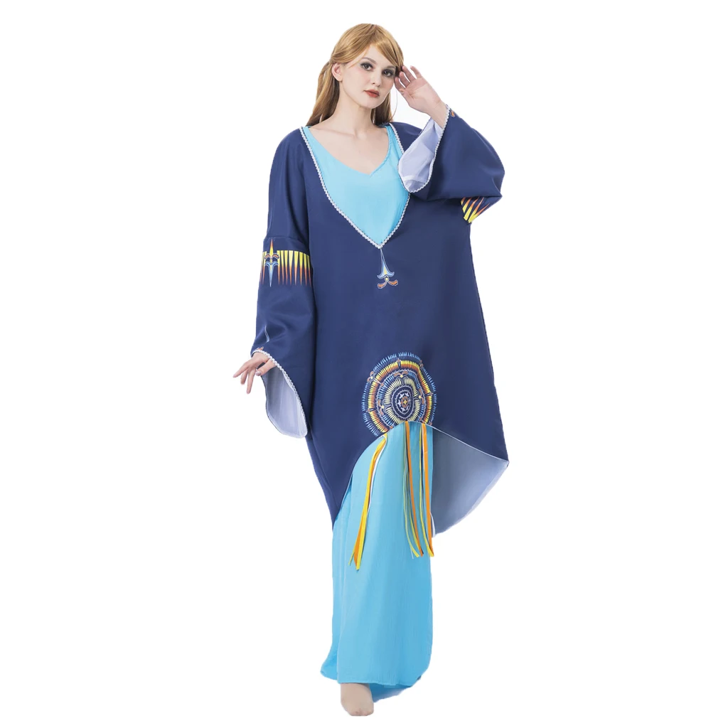 Cosplaydiy Star Cosplay Women's Padme Amidala Dress With Cloak Outfit Blue Suit Coat Costume For Halloween carnival
Cosplaydiy Star Cosplay Women's Padme Amidala Dress With Cloak Outfit Blue Suit Coat Costume For Halloween carnival