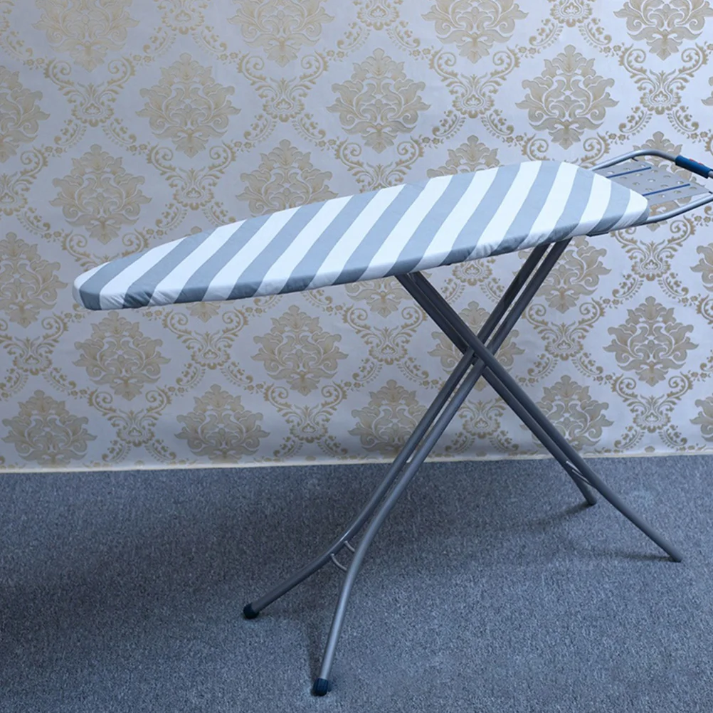 Ironing Board Cover Striped Laundry Board Cover Staining Ironing Board Cover Tabletop for Home Gray, White
Ironing Board Cover Striped Laundry Board Cover Staining Ironing Board Cover Tabletop for Home Gray, White