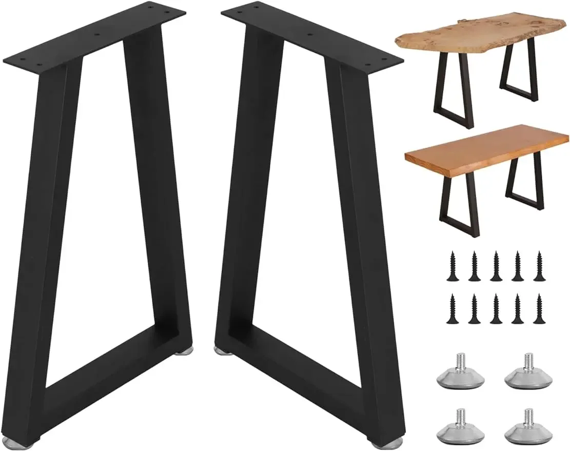 Rioychan 16 Inch Trapezoid Metal Table Legs for Bench , Coffee , DIY Furniture Set of 2, Including Screws and
Rioychan 16 Inch Trapezoid Metal Table Legs for Bench , Coffee , DIY Furniture Set of 2, Including Screws and