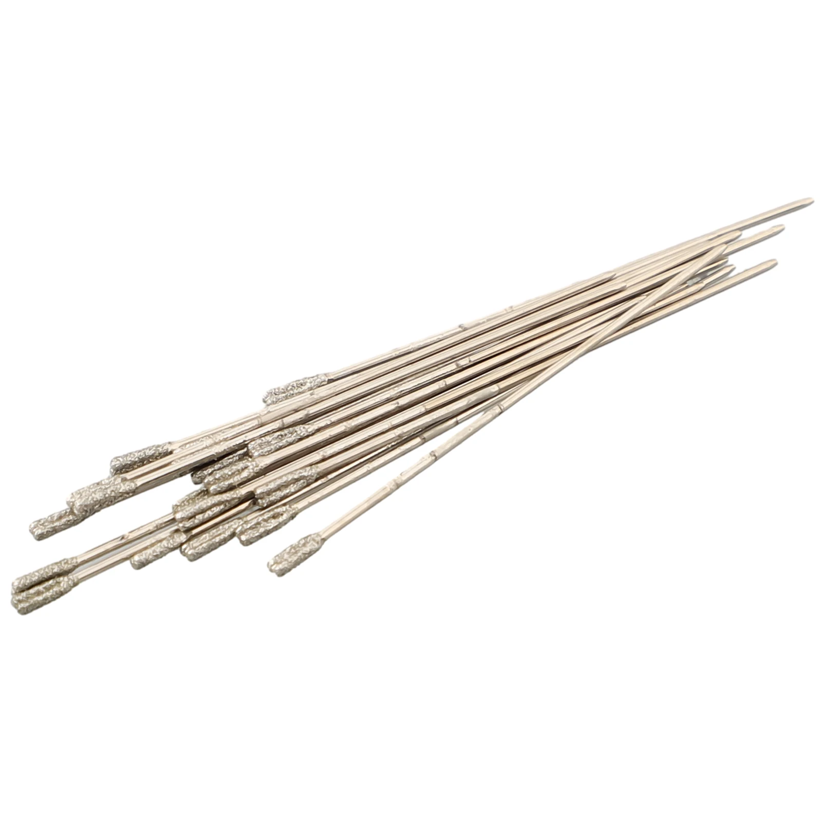 Brand New Lapidary Drill Bits Tool 1mm 20Pcs Diamond Coated Glass Jade Jewelry Needle Parts Power Tools Silver
Brand New Lapidary Drill Bits Tool 1mm 20Pcs Diamond Coated Glass Jade Jewelry Needle Parts Power Tools Silver