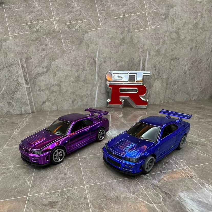 No Box Diecast 1/64 Scale Rlc R34 Nissan Skyline GTR R34 Alloy Collection Car Model Engine Open Cover Gift Decoration Souvenir
No Box Diecast 1/64 Scale Rlc R34 Nissan Skyline GTR R34 Alloy Collection Car Model Engine Open Cover Gift Decoration Souvenir