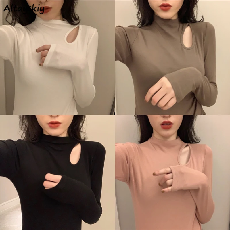 Long Sleeve T-shirts Women Slim O-neck High Street Korean Fashion All-match Tops Basic Streetwear Tender Clothes Ulzzang Female
Long Sleeve T-shirts Women Slim O-neck High Street Korean Fashion All-match Tops Basic Streetwear Tender Clothes Ulzzang Female