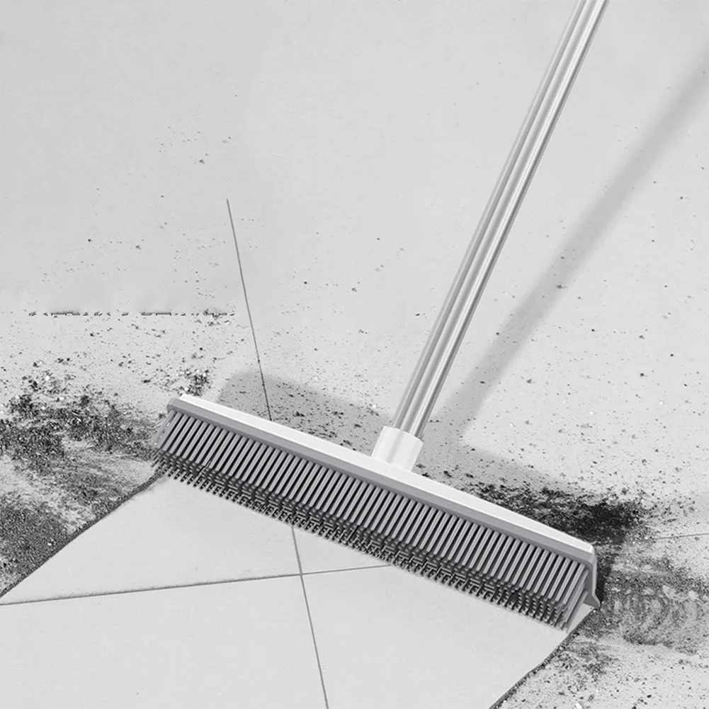 2 In 1 Carpet Brush Rubber Broom With Adjustable Long Handle Outdoor Soft Push Broom For Pet Cat Dog Hair Removal Kitchen
2 In 1 Carpet Brush Rubber Broom With Adjustable Long Handle Outdoor Soft Push Broom For Pet Cat Dog Hair Removal Kitchen