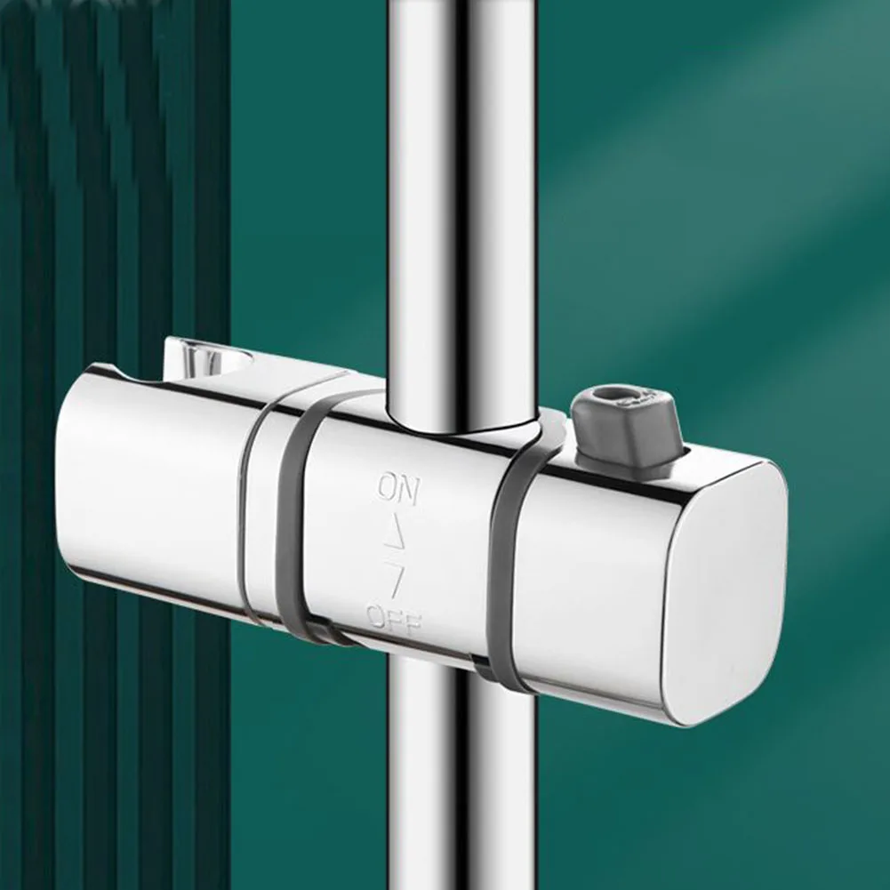 No-Punch Shower Head Bracket 18 To 25mm Universal Adjustable Lifting Rod Shower Bracket Chrome ABS Rail Head Slider Holder
No-Punch Shower Head Bracket 18 To 25mm Universal Adjustable Lifting Rod Shower Bracket Chrome ABS Rail Head Slider Holder