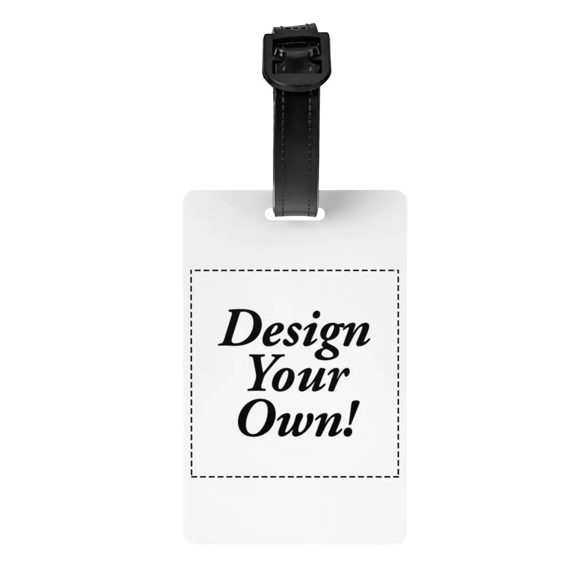 

Design Your Own Luggage Tags Custom Custom Logo Print Baggage Tags Privacy Cover Name ID Card