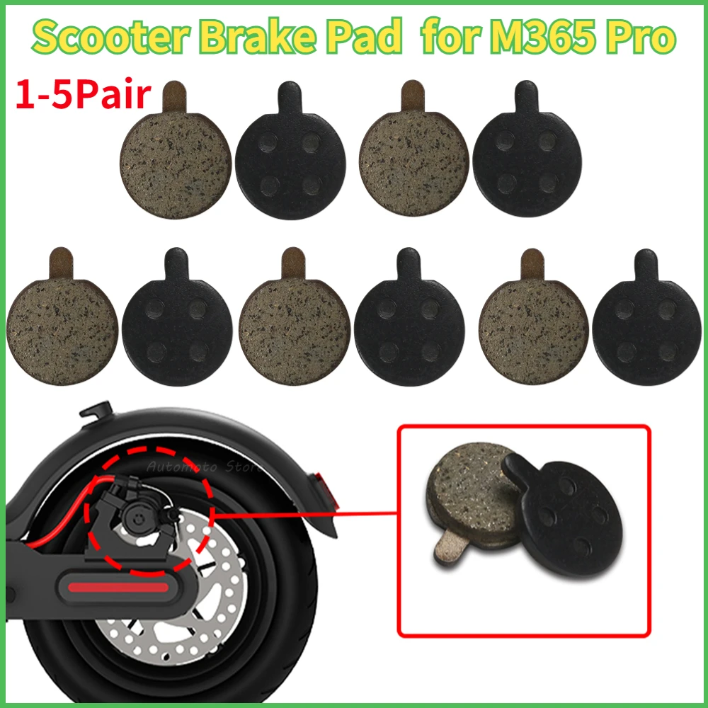 1-5 Pairs Electric Scooter Disc Brake Pads for Xiaomi M365 Pro Kick Scooter Replacement Parts Friction Plates Scooter Accessory
1-5 Pairs Electric Scooter Disc Brake Pads for Xiaomi M365 Pro Kick Scooter Replacement Parts Friction Plates Scooter Accessory