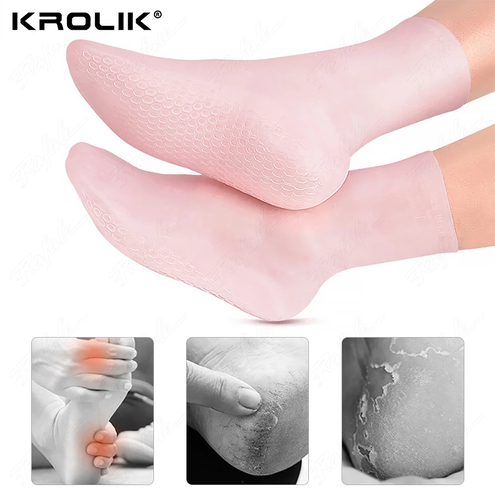 Feet Hand Care Socks Short Moisturizing Care Gloves Silicone Gel Socks Foot Skin Care Hand Protectors Anti Cracking Spa Home Use
Feet Hand Care Socks Short Moisturizing Care Gloves Silicone Gel Socks Foot Skin Care Hand Protectors Anti Cracking Spa Home Use