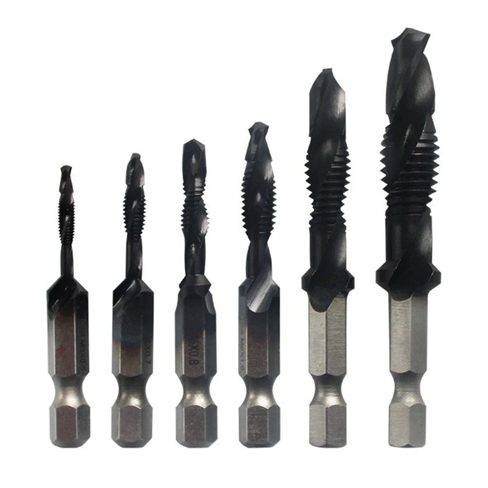 M35 Cobalt Compound Tap Screw Durable and Break Resistant Spiral Groove for Smooth Drilling Ideal for Electric Drills 6pcs
M35 Cobalt Compound Tap Screw Durable and Break Resistant Spiral Groove for Smooth Drilling Ideal for Electric Drills 6pcs