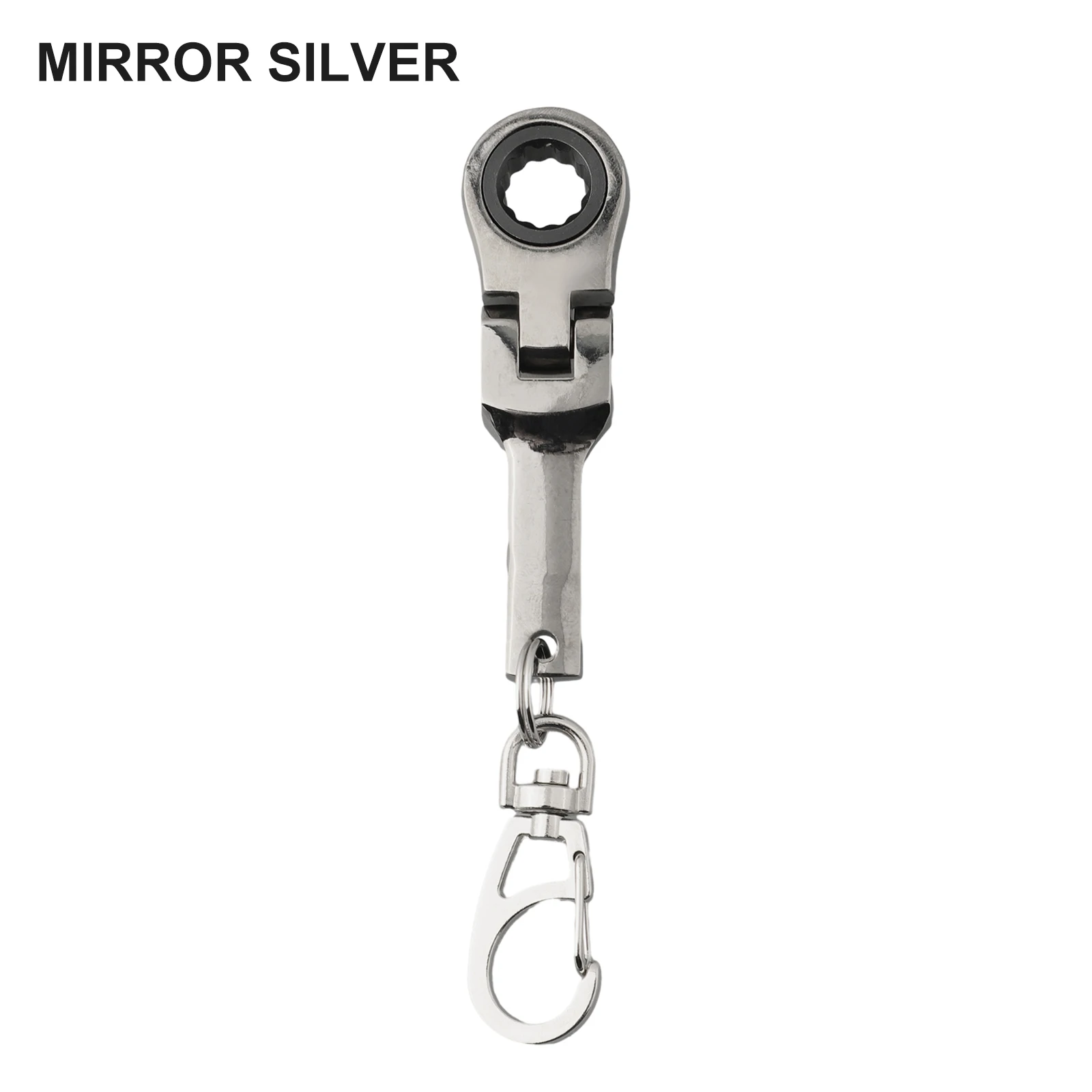 Degree Rotatable Foldable Work Key Chain Degree Rotatable Mirror Silver Mm Ratchet Spanner Movable Ratchet Wrench
Degree Rotatable Foldable Work Key Chain Degree Rotatable Mirror Silver Mm Ratchet Spanner Movable Ratchet Wrench
