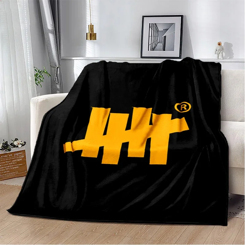 

Fashion logo flannel Blanket U-undefeated-s Blanket Soft Comfortable Home Decorate Bedroom Living Room Sofa Blankets for Beds