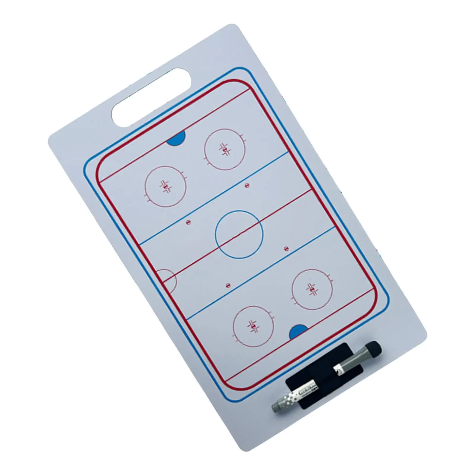 

Ice Hockey Coaching Boards Referee Guidance Training Aid Rewritable Teaching Assistant Strategy Tactic Clipboard Tactic Board