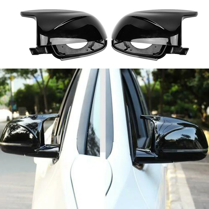 

Car Rear View Mirror Cover Trim Kit For BMW X3 X4 X5 X6 X7 G01 G02 G05 2018-2020