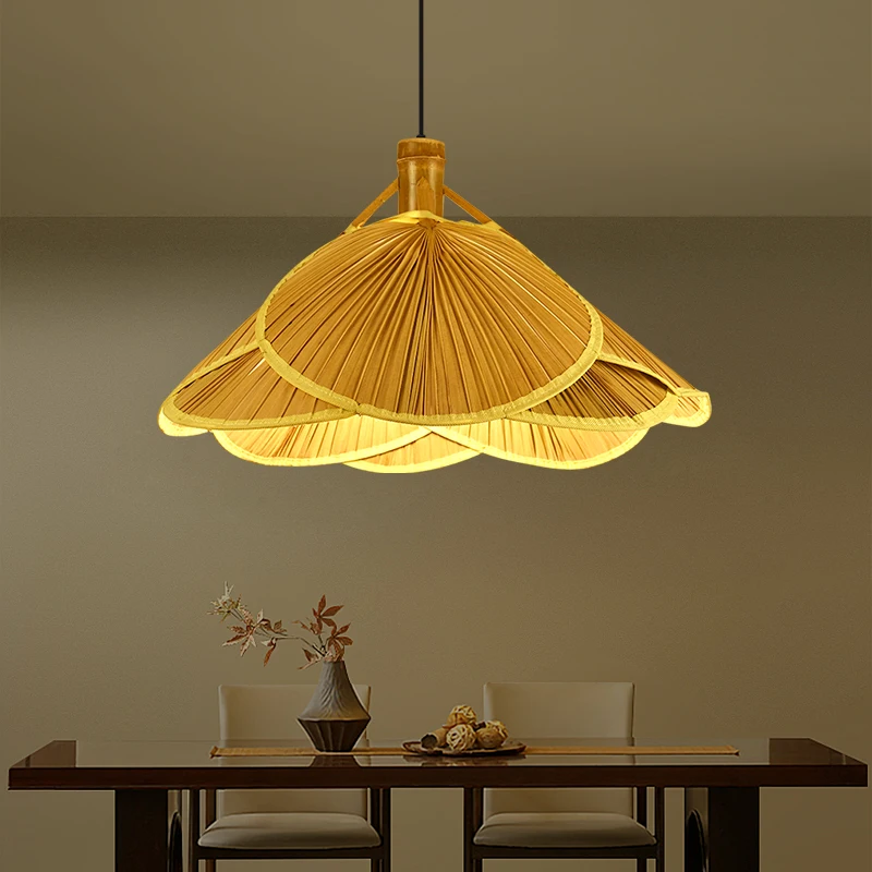 Handmade Bamboo Chandelier In Southeast Asia Chinese Style Tea Room Living Room Restaurant Hot Pot Shop Creative Straw Hat Lamp
Handmade Bamboo Chandelier In Southeast Asia Chinese Style Tea Room Living Room Restaurant Hot Pot Shop Creative Straw Hat Lamp