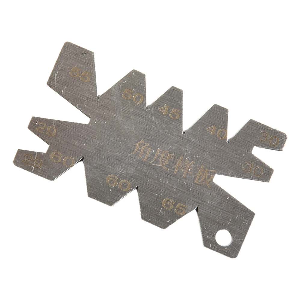 Stainless Iron Thread Cutting Gauge Tool Setting Template Angle Template Gauge Tool Accessories Woodworking Tools Herramientas
Stainless Iron Thread Cutting Gauge Tool Setting Template Angle Template Gauge Tool Accessories Woodworking Tools Herramientas