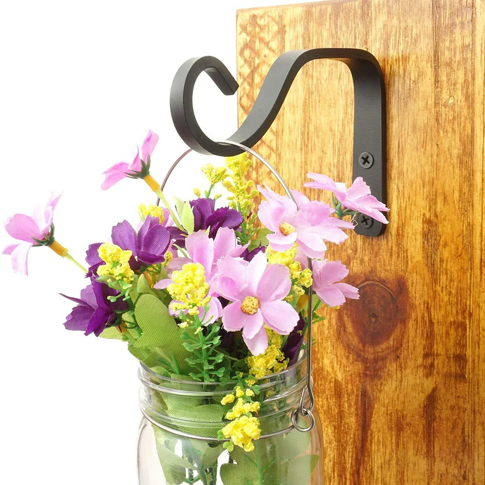 132*18mm Bracket Hook 2pcs Accessories Plant Wall Basket Brackets Decor Decoration Garden Hanger Hanging Metal
132*18mm Bracket Hook 2pcs Accessories Plant Wall Basket Brackets Decor Decoration Garden Hanger Hanging Metal