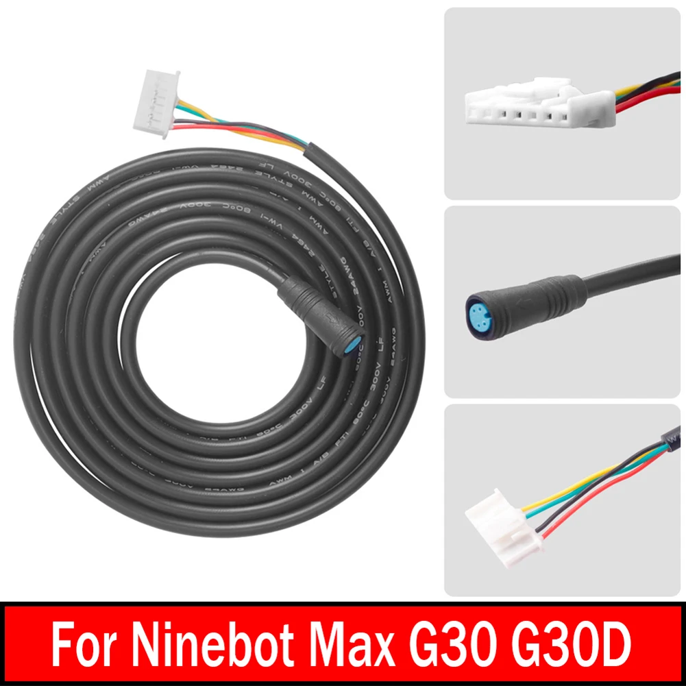 For Ninebot Max G30 G30D Electric Scooter Control Line Replacement Main Control Cable Power Cord Charging Cable Accessories
For Ninebot Max G30 G30D Electric Scooter Control Line Replacement Main Control Cable Power Cord Charging Cable Accessories