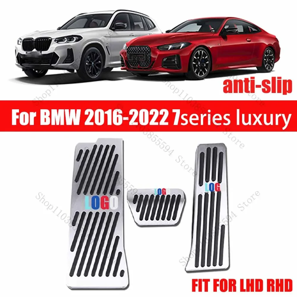 Car Pedals Foot Rest Brake Accelerator Fuel Pedal Pad Cover For BMW 2016-2022 7series luxury
Car Pedals Foot Rest Brake Accelerator Fuel Pedal Pad Cover For BMW 2016-2022 7series luxury