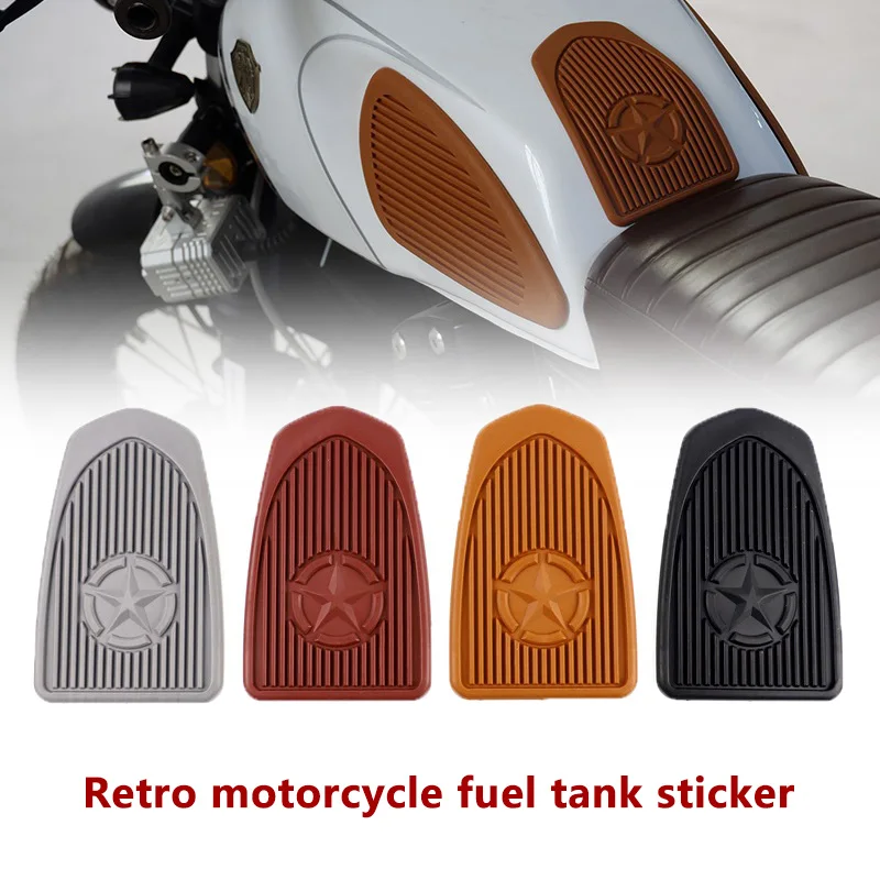 Retro Motorcycle Cafe Racer Gas Moto Fuel tank Rubber Stickers Pad Protector sheath 3M side For Honda M3 CFMOTO CF125 Universal
Retro Motorcycle Cafe Racer Gas Moto Fuel tank Rubber Stickers Pad Protector sheath 3M side For Honda M3 CFMOTO CF125 Universal
