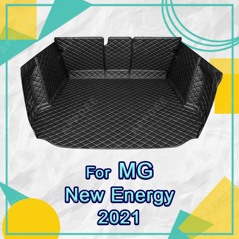 Автомобильный коврик для багажника с полным покрытием для MG New Energy 2021, кожаный чехол для багажника автомобиля, коврик, подкладка для груза, защитные аксессуары для интерьера
Автомобильный коврик для багажника с полным покрытием для MG New Energy 2021, кожаный чехол для багажника автомобиля, коврик, подкладка для груза, защитные аксессуары для интерьера