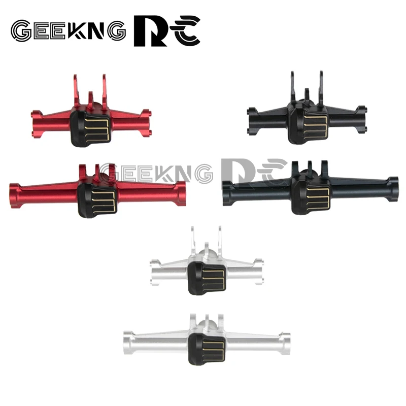 2pcs Metal Front and Rear Axle Housing with Brass Axle Cover for TRX4M TRX4-M 1/18 RC Crawler Car Upgrades Parts
2pcs Metal Front and Rear Axle Housing with Brass Axle Cover for TRX4M TRX4-M 1/18 RC Crawler Car Upgrades Parts