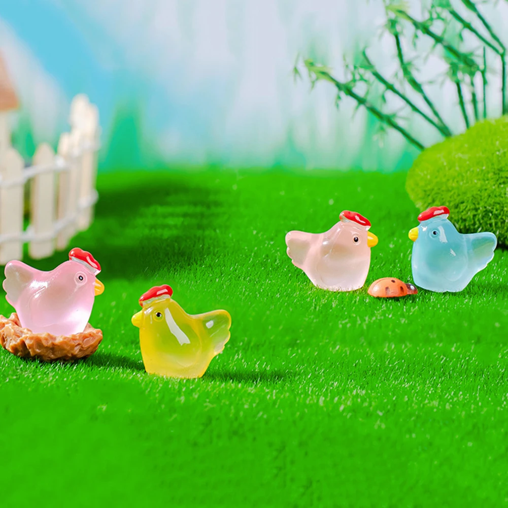 Home Decoration 80pcs Mini Glowing Chicken Resin Figurine Crafts Landscape Dollhouse Ornament Crafts
Home Decoration 80pcs Mini Glowing Chicken Resin Figurine Crafts Landscape Dollhouse Ornament Crafts