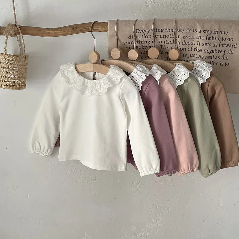 2024 Spring Autumn Long Sleeve T-shirt For Girls Fashion Korean Style Teens Girls Cotton Tops 3 4 6 8 Year Children Clothing
2024 Spring Autumn Long Sleeve T-shirt For Girls Fashion Korean Style Teens Girls Cotton Tops 3 4 6 8 Year Children Clothing