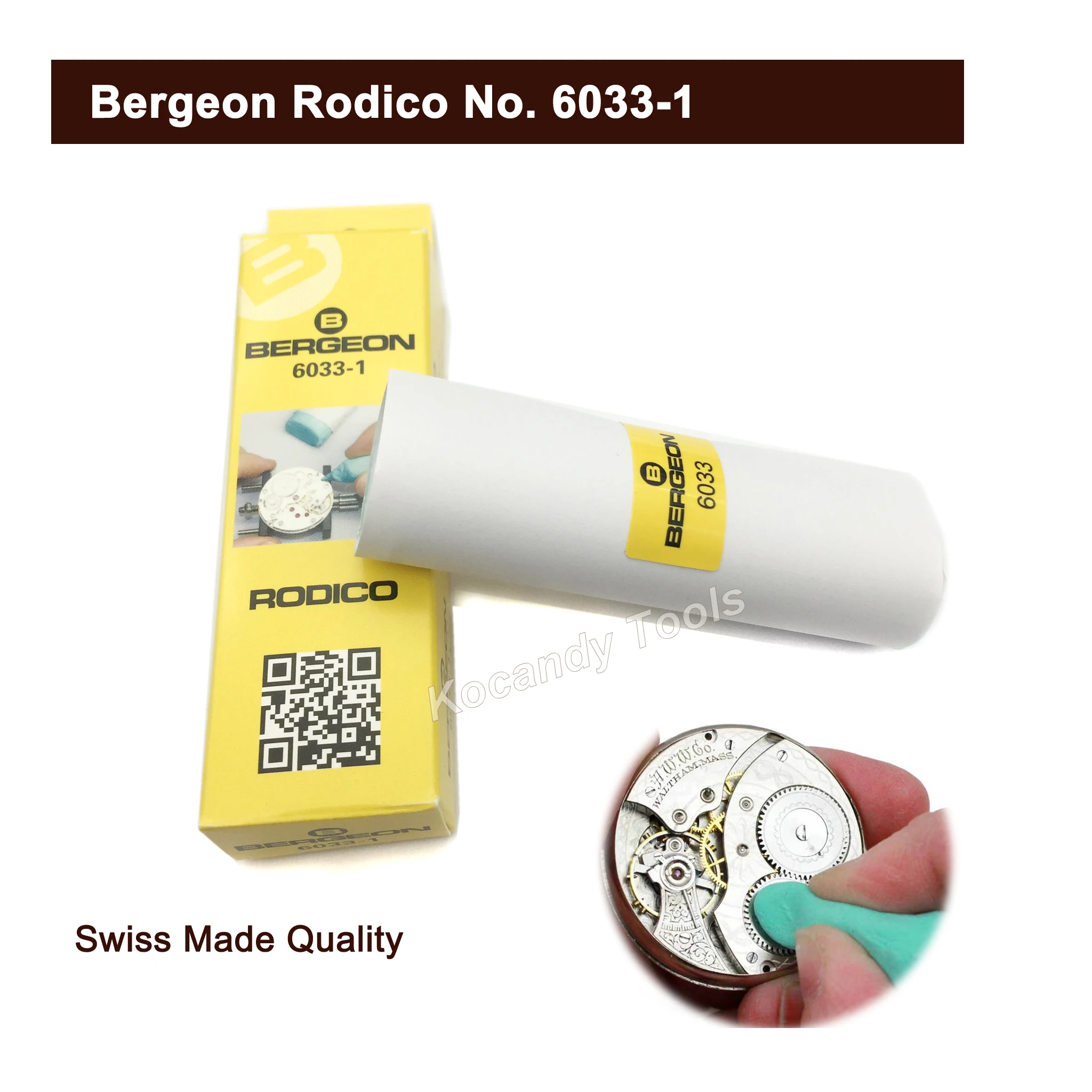 Bergeon Rodico 6033-30 Dry Cleaner Clean Parts Wheels Pivot Hand Tool & Removes Oil Watch Tool for Watchmaker Jewelers
Bergeon Rodico 6033-30 Dry Cleaner Clean Parts Wheels Pivot Hand Tool & Removes Oil Watch Tool for Watchmaker Jewelers