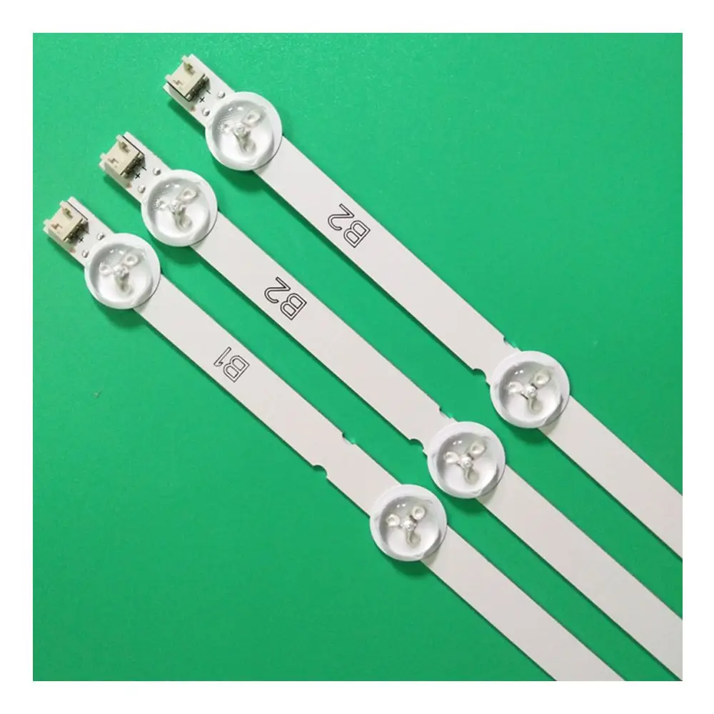 New original set, 3 pcs. * 7 LED indicator 630mm, LED backlight strip for LG 32LN541V 32LN540V B1/B2-Type 6916L-1437A 6916L-1438
New original set, 3 pcs. * 7 LED indicator 630mm, LED backlight strip for LG 32LN541V 32LN540V B1/B2-Type 6916L-1437A 6916L-1438