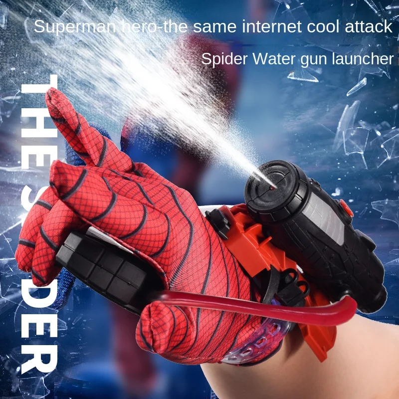 

Spider-Man Water Blaster Gun for Kids - Wearable Wrist Shooter for Hours of Fun pool toys summer arma gel blaster