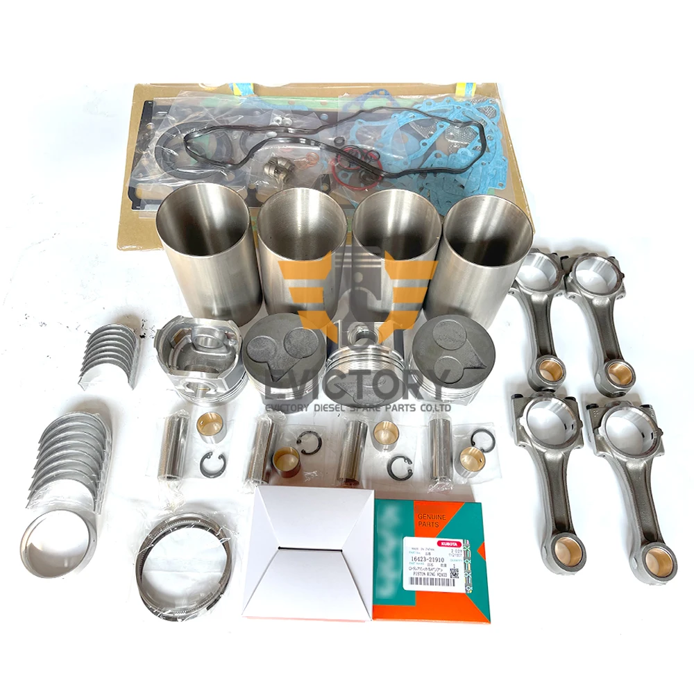For Kubota V2403 1J466 Engine Overhaul Rebuild Kit 1G466 with Connecting rod valve
For Kubota V2403 1J466 Engine Overhaul Rebuild Kit 1G466 with Connecting rod valve