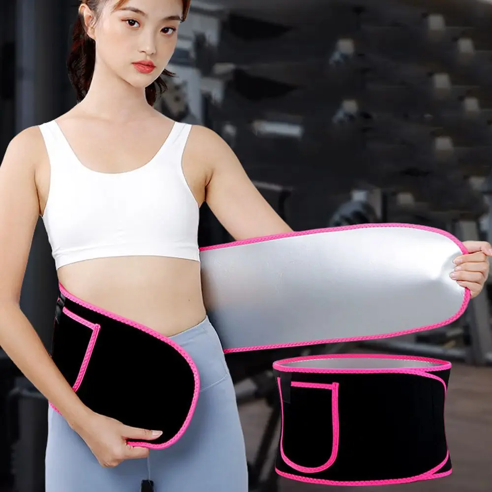 

Strap Loss Weight Protection Fat Burn Body Shaper Wrap Band Sports Waist Supporter Slimming Sweat Belt Waist Tummy Trimmer