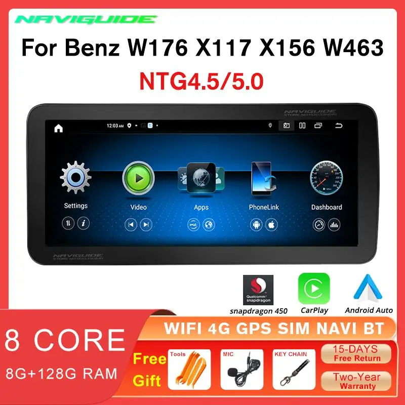 Мультимедийная магнитола для Mercedes A CLA GLA W176 C117 X156 8 ядер 12,3*128 P Carplay GPS стерео, 1920 дюйма, 8 + 720 ГБ
Мультимедийная магнитола для Mercedes A CLA GLA W176 C117 X156 8 ядер 12,3*128 P Carplay GPS стерео, 1920 дюйма, 8 + 720 ГБ