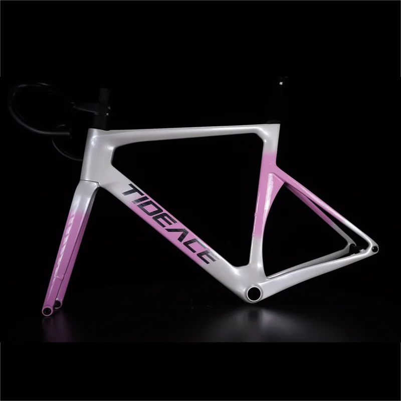 2024 Carbon Frame Road Bike Disc Brake Full Hidden Cable Aero Race Frames EPS T1000 Carbon Fiber Bicycle Frameset With Handlebar 
2024 Carbon Frame Road Bike Disc Brake Full Hidden Cable Aero Race Frames EPS T1000 Carbon Fiber Bicycle Frameset With Handlebar