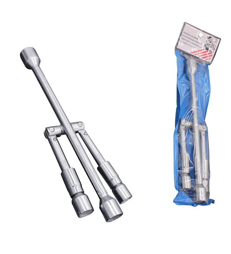1pc 4 Way Folding Lug Nut Wrench Universal Collapsible Cross Tire Sliding Wheel Chrome-vanadium Steel Hand Tools Parts
1pc 4 Way Folding Lug Nut Wrench Universal Collapsible Cross Tire Sliding Wheel Chrome-vanadium Steel Hand Tools Parts
